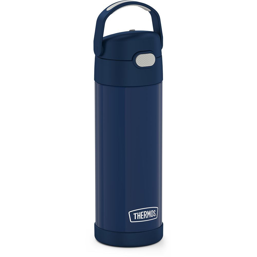 16-ounce Funtainer Stainless Steel Water Bottle with Spout