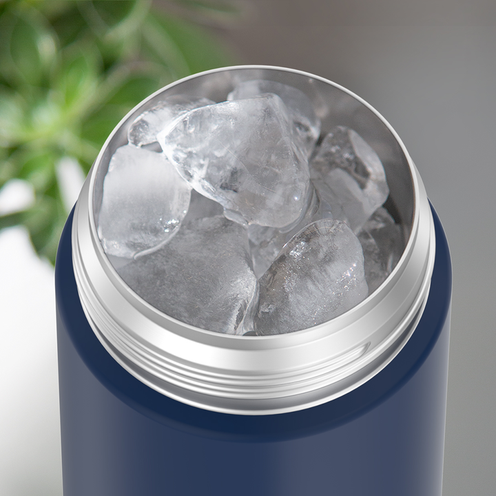 16-ounce Funtainer Stainless Steel Water Bottle with Spout