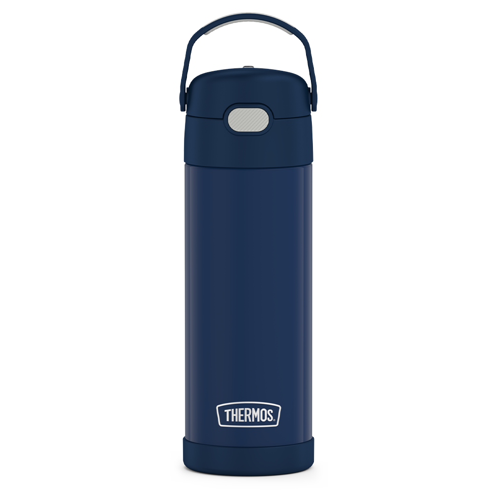16-ounce Funtainer Stainless Steel Water Bottle with Spout