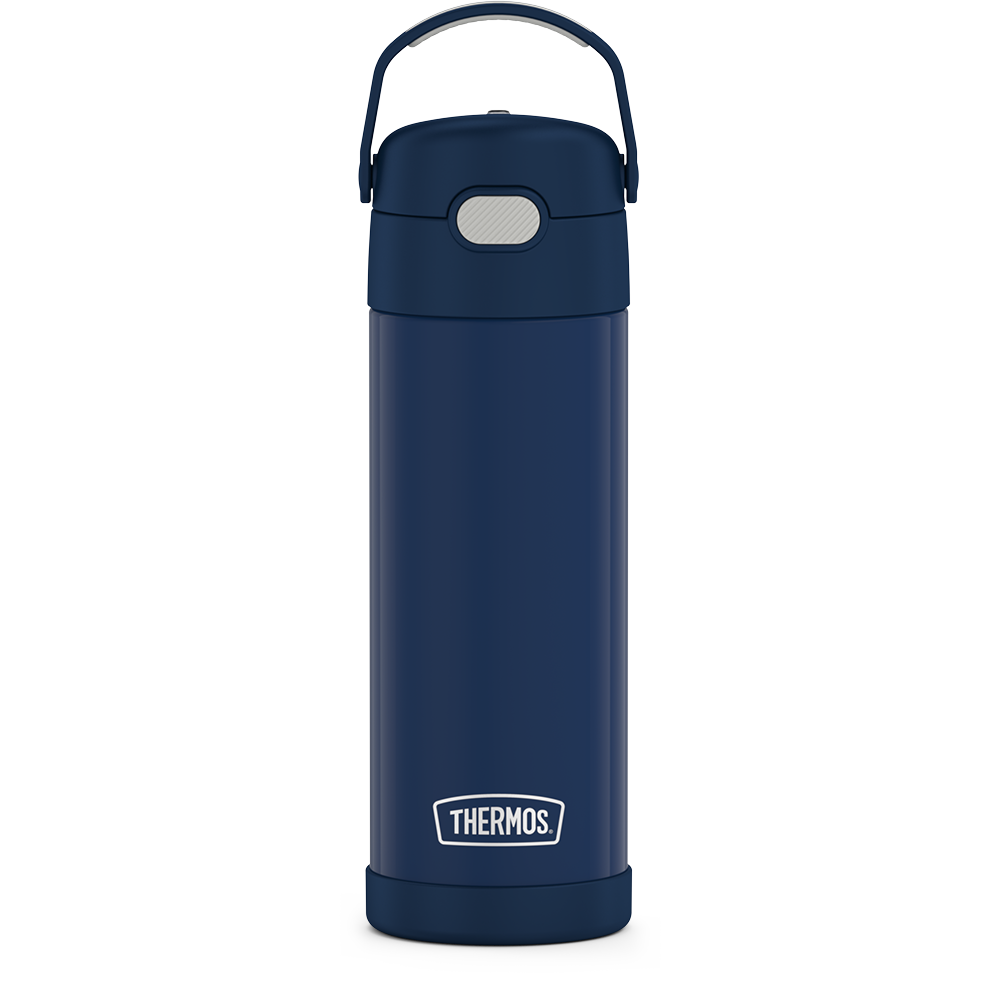 16-ounce Funtainer Stainless Steel Water Bottle with Spout