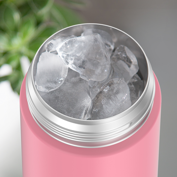 16-ounce Funtainer Stainless Steel Water Bottle with Spout