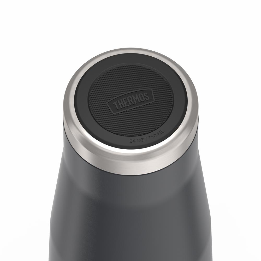 Thermos 24 ounce stainless steel tumbler with straw