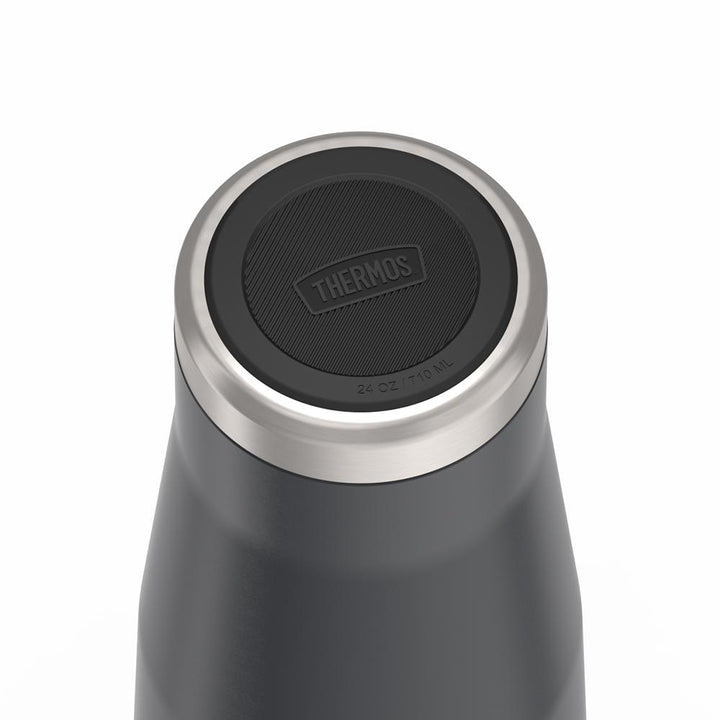 Thermos 24 ounce stainless steel tumbler with straw