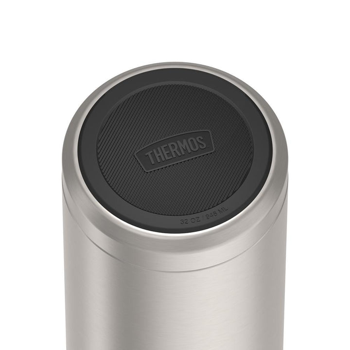 Thermos 32 ounce stainless steel water bottle with screw top