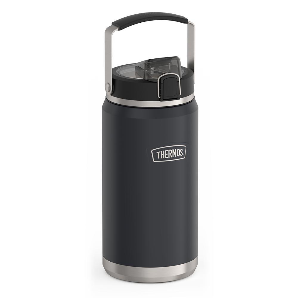 Thermos 64 ounce stainless steel water bottle with spout