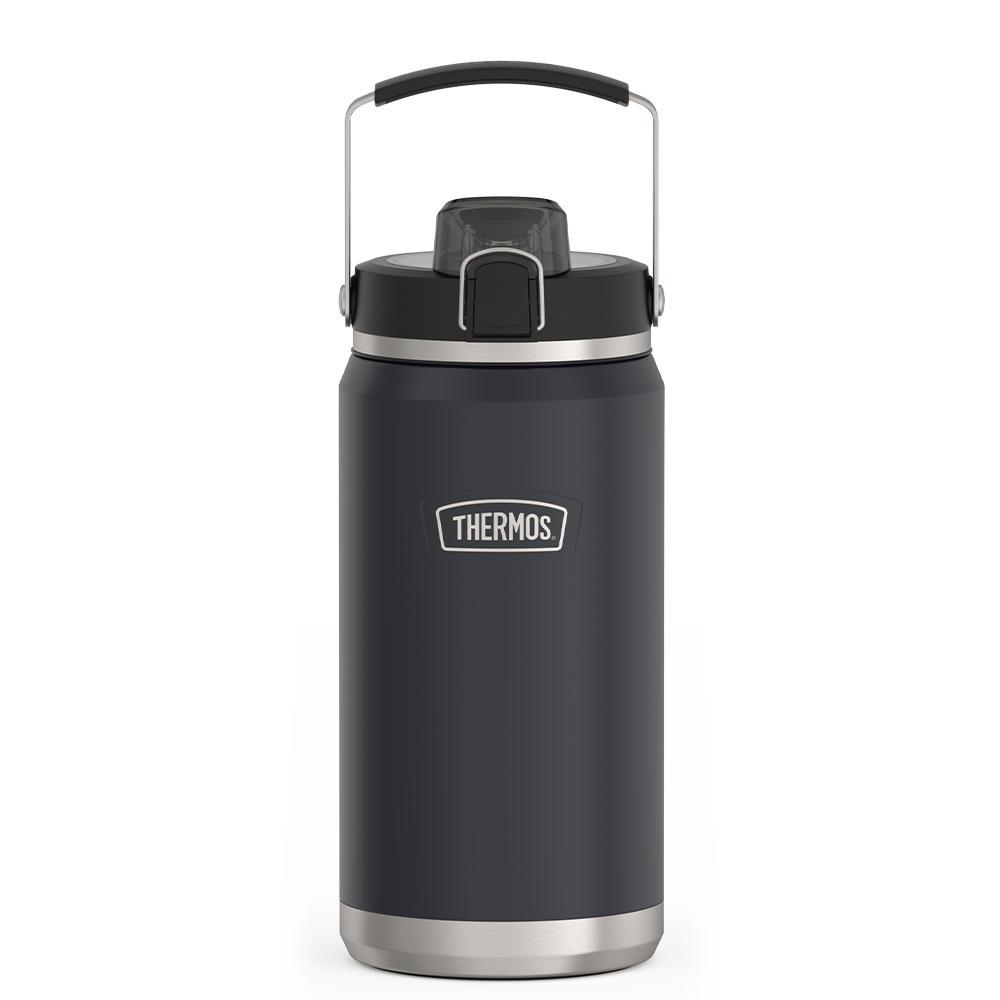 Thermos 64 ounce stainless steel water bottle with spout