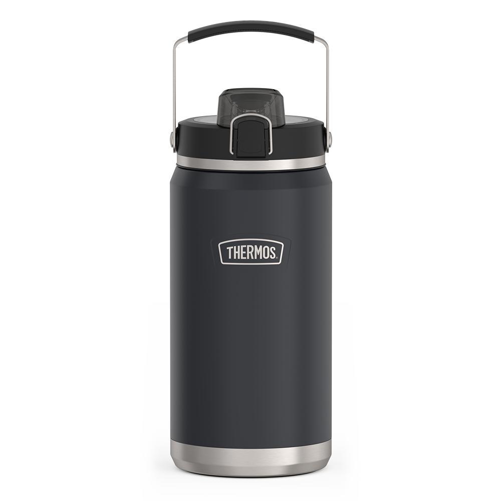 Thermos 64 ounce stainless steel water bottle with spout