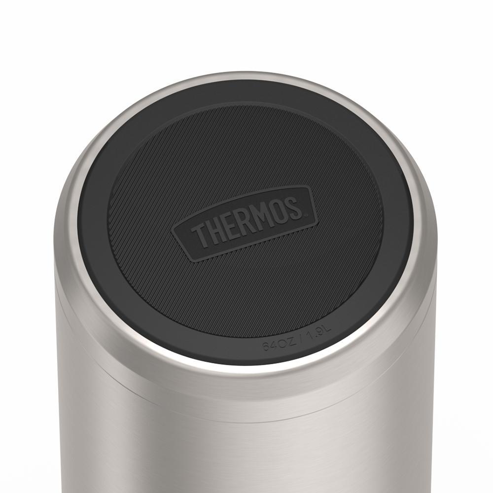 Thermos 64 ounce stainless steel water bottle with spout