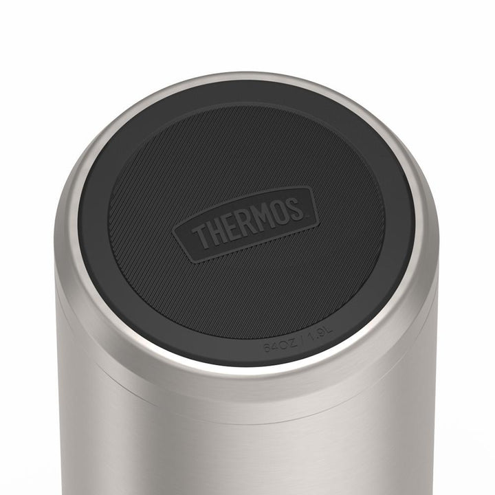 Thermos 64 ounce stainless steel water bottle with spout