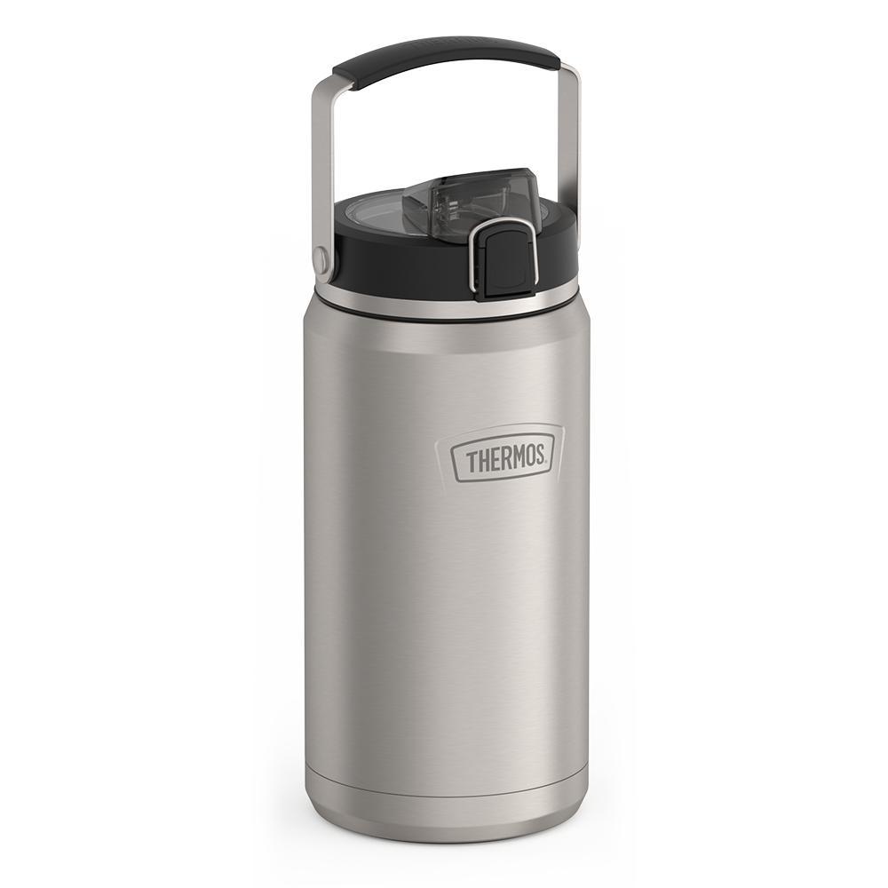 Thermos 64 ounce stainless steel water bottle with spout