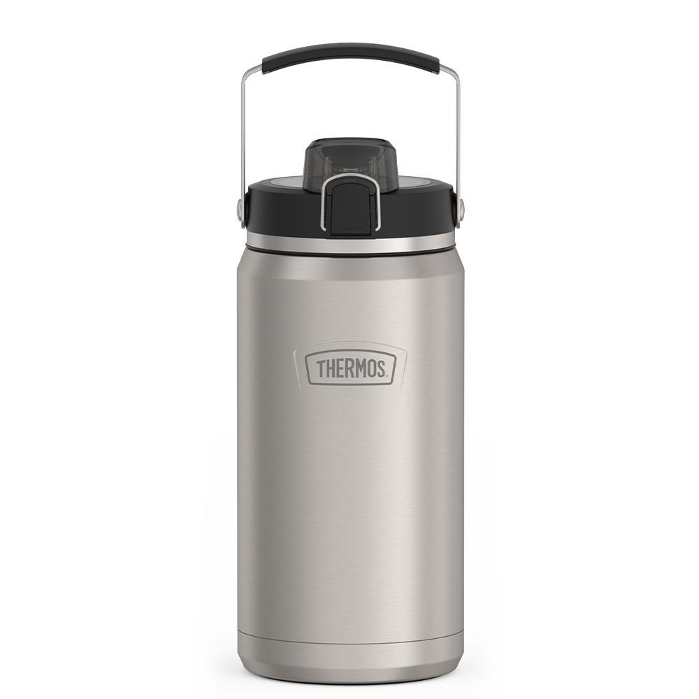 Thermos 64 ounce stainless steel water bottle with spout