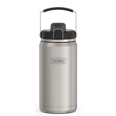 Thermos 64 ounce stainless steel water bottle with spout