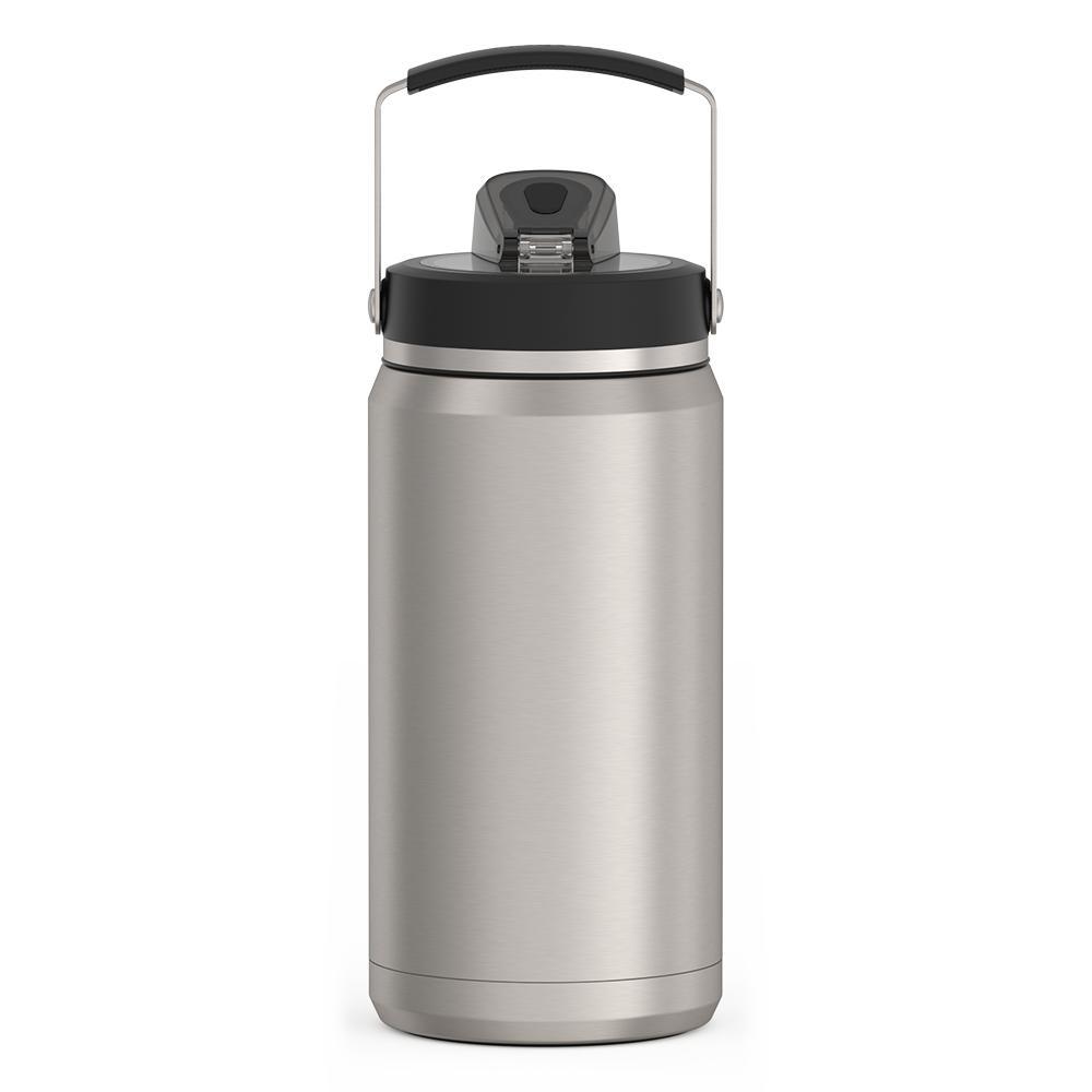 Thermos 64 ounce stainless steel water bottle with spout