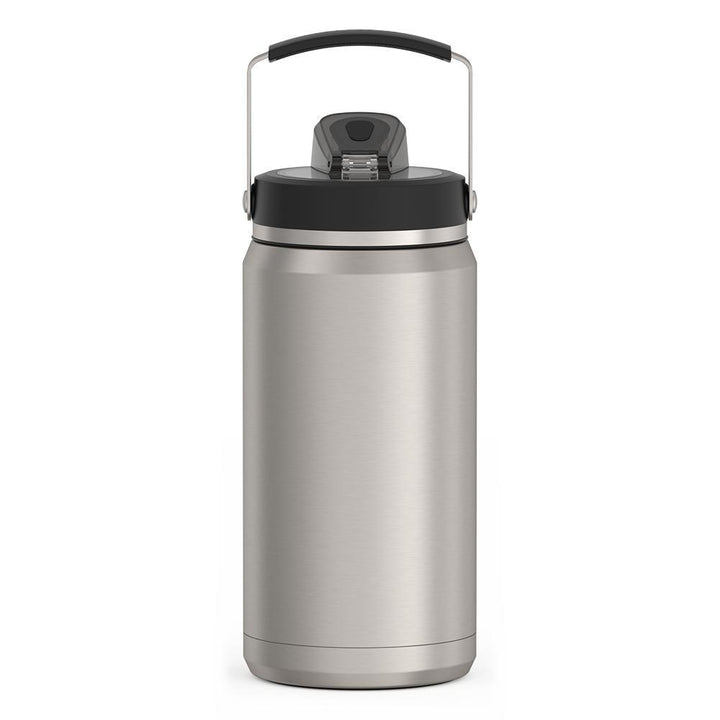 Thermos 64 ounce stainless steel water bottle with spout