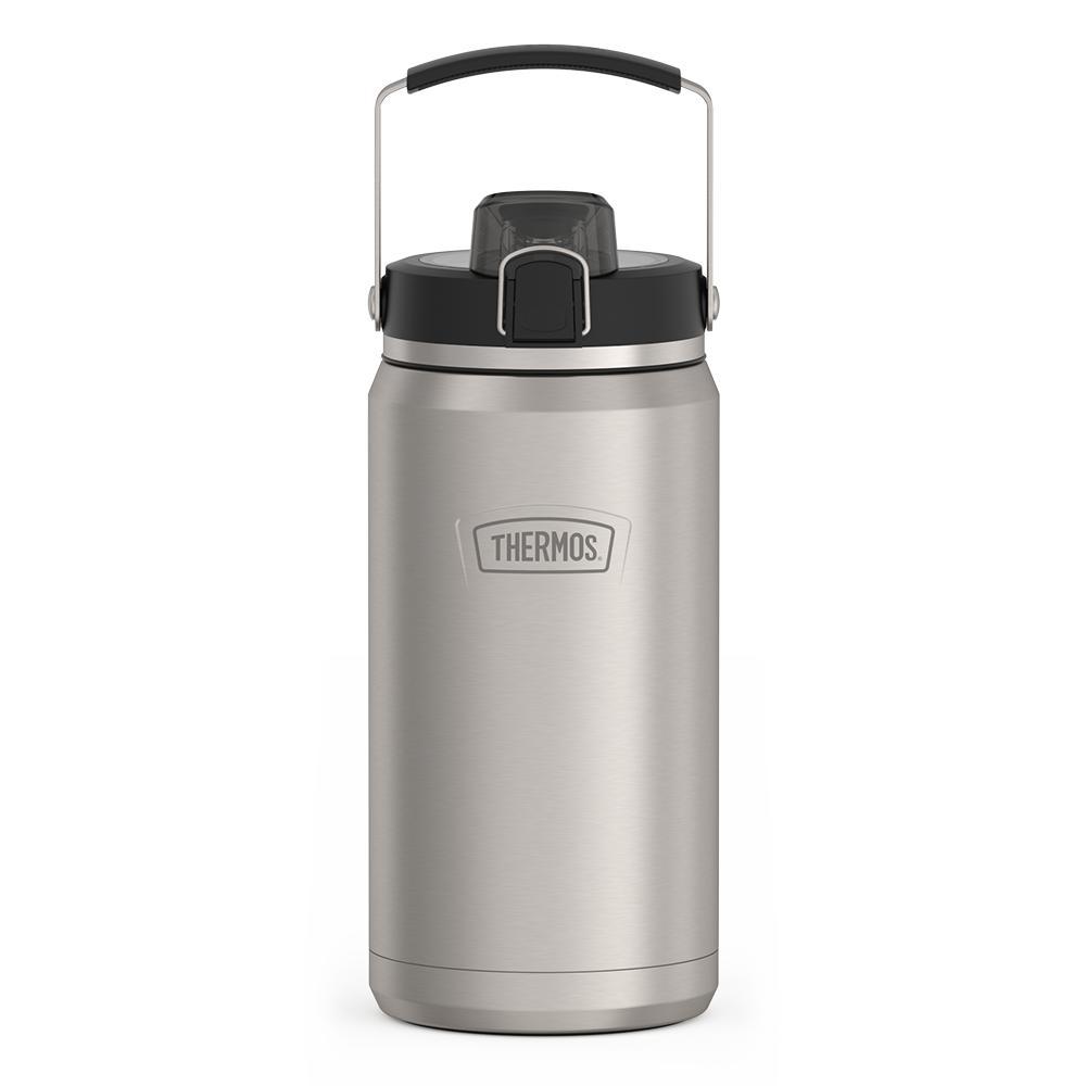 Thermos 64 ounce stainless steel water bottle with spout