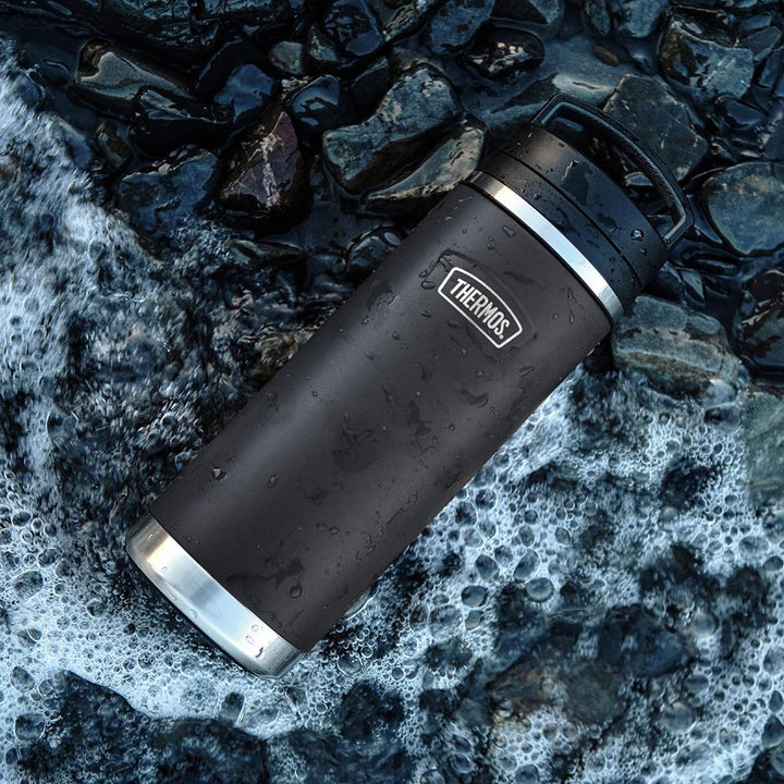 Thermos 32 ounce hot or cold stainless steel beverage bottle