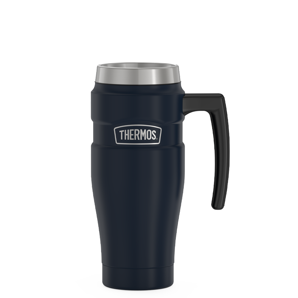 Thermos 16 ounce stainless steel mug without lid