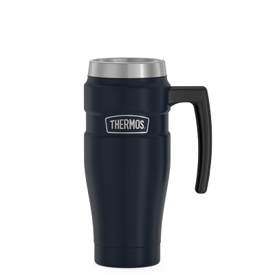 Thermos 16 ounce stainless steel mug without lid