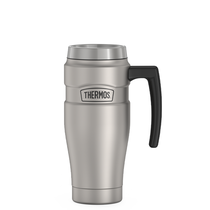 Thermos 16 ounce stainless steel mug without lid