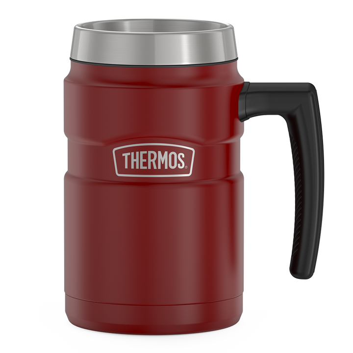 Thermos 16 ounce stainless steel mug without lid