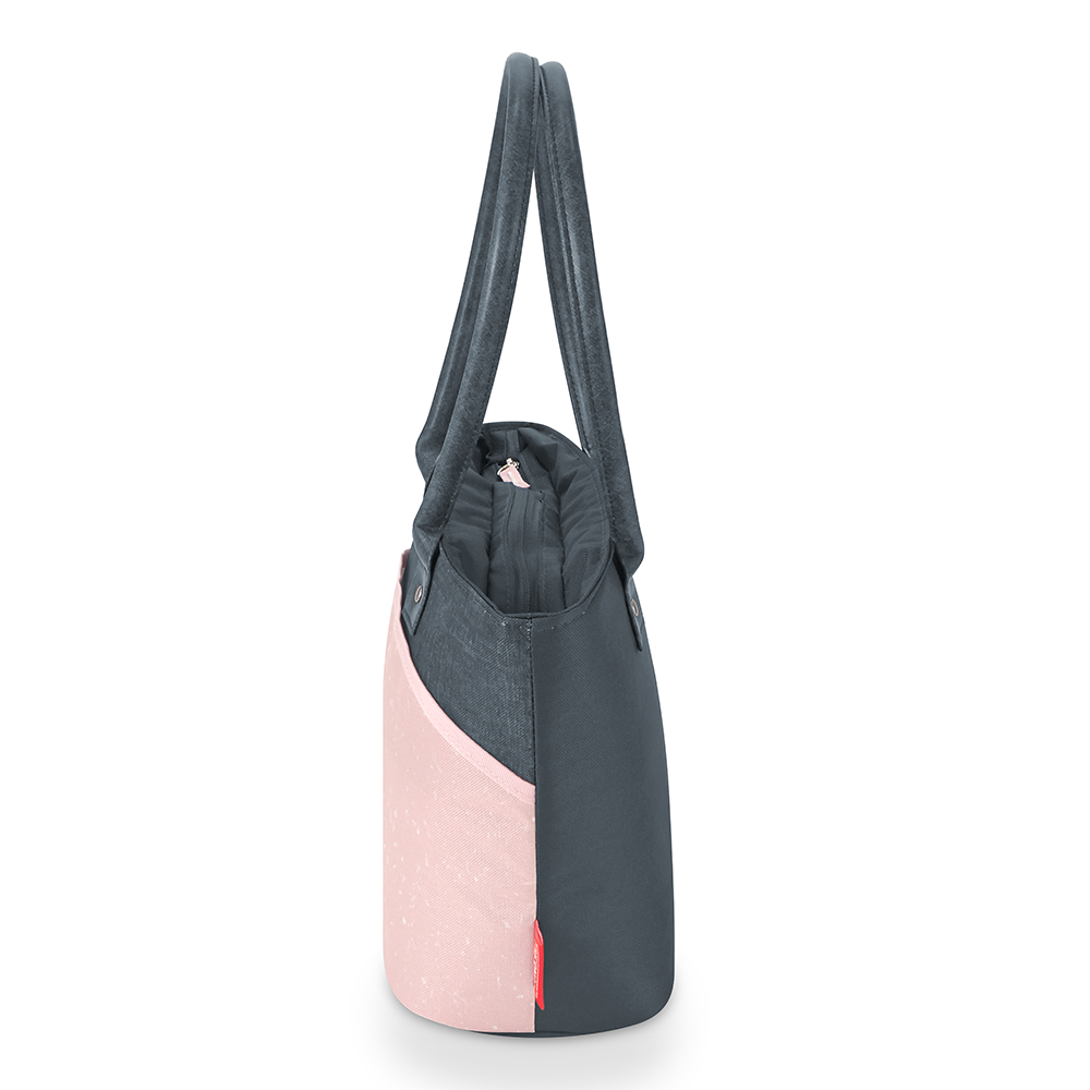 9 CAN TOTE COLOR BLOCK PINK