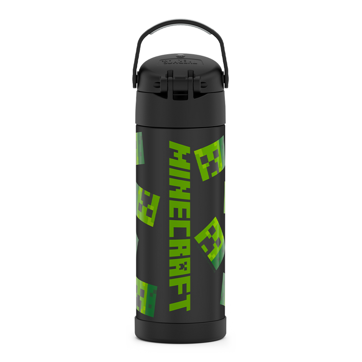 16oz FUNTAINER® WATER BOTTLE MINECRAFT