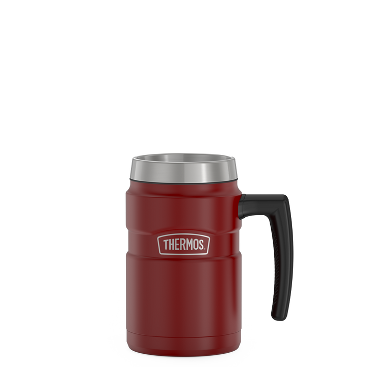 Thermos 16 ounce stainless steel mug without lid