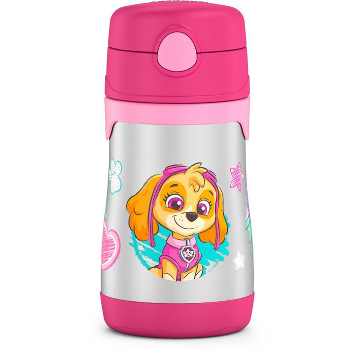 10 ounce Thermos Kids water bottle, Paw Patrol front view featuring Skye.