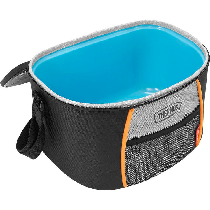 Thermos Black and Orange medium-sized cooler