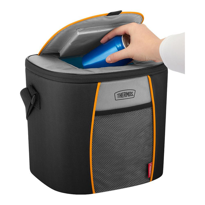 Thermos Black and Orange large cooler