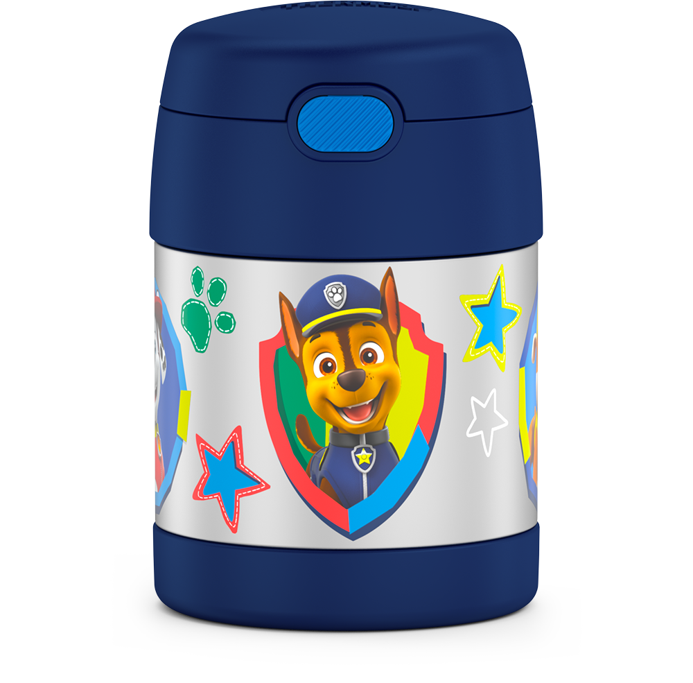 10 ounce Funtainer food jar, Paw Patrol Chase