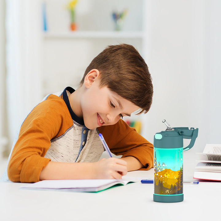 12 ounce patterned Funtainer water bottle