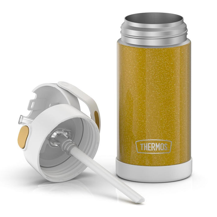 12 ounce Funtainer water bottle with straw