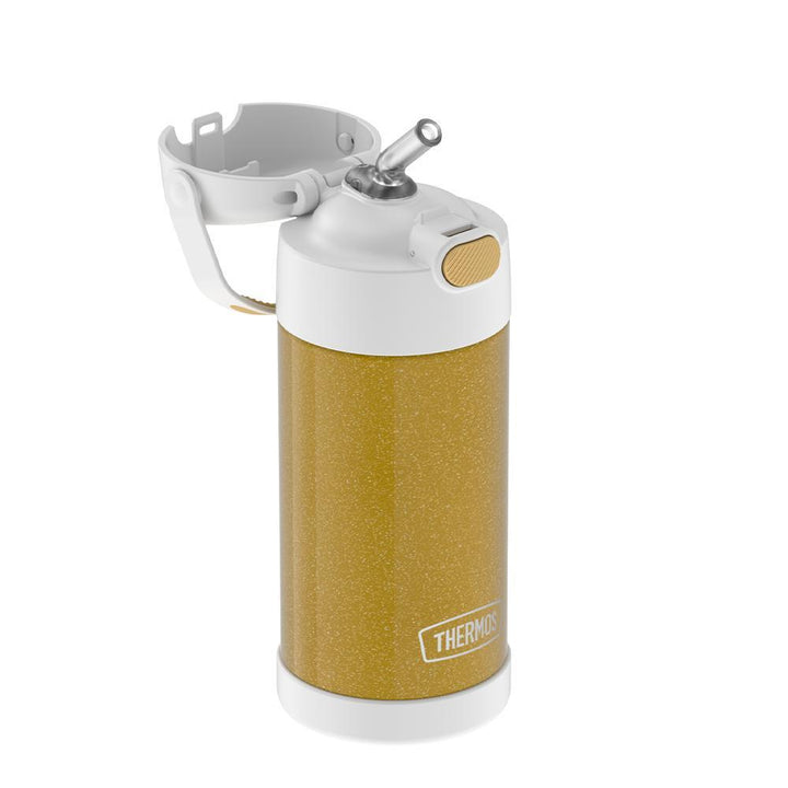 12 ounce Funtainer water bottle with straw
