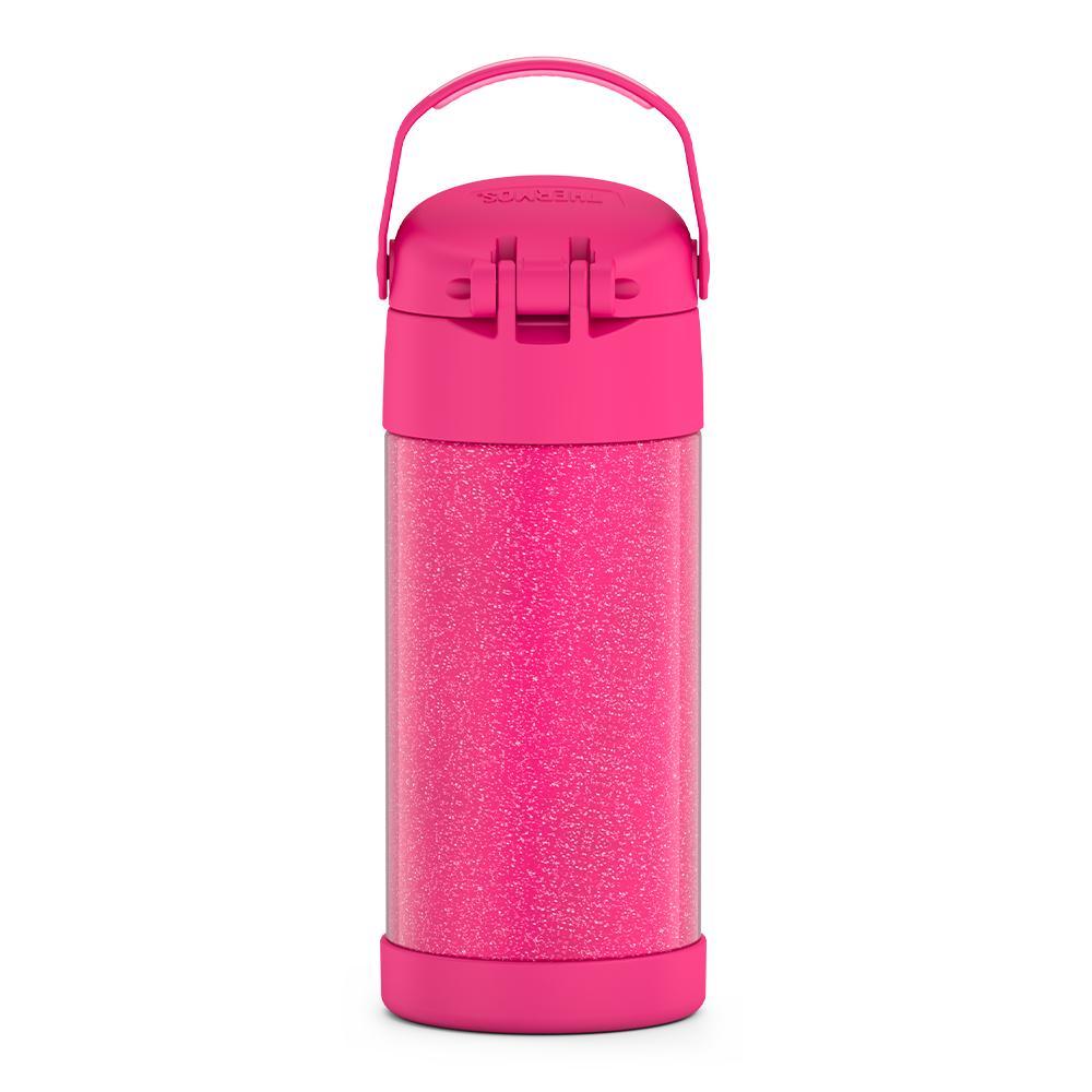 12 ounce Funtainer water bottle with straw