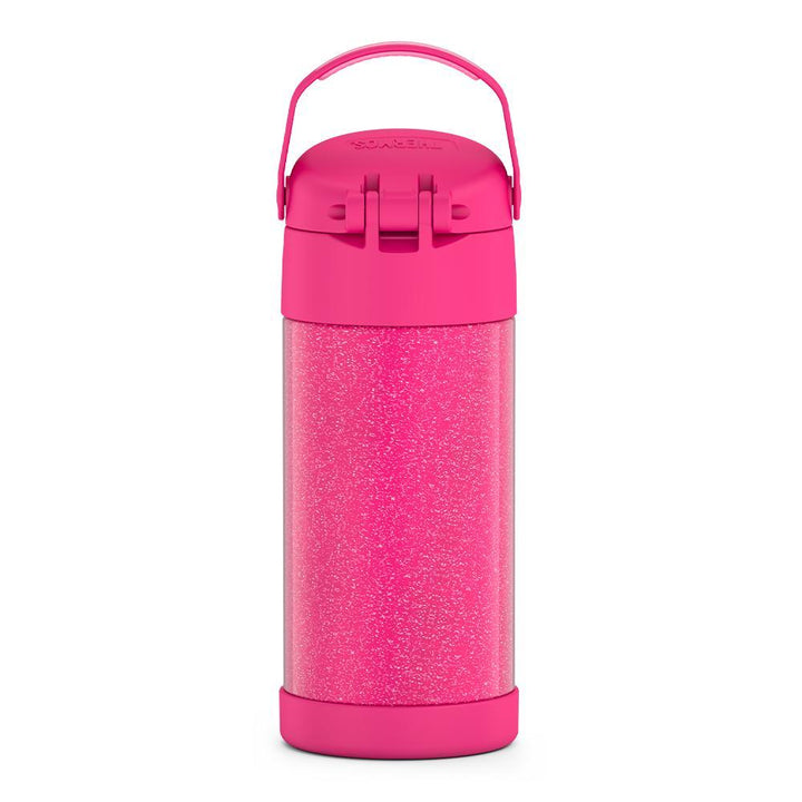 12 ounce Funtainer water bottle with straw