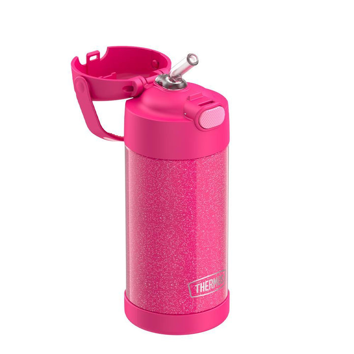 12 ounce Funtainer water bottle with straw
