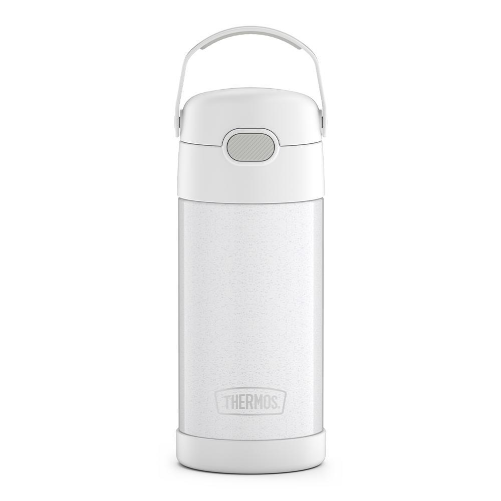 12 ounce Funtainer water bottle with straw