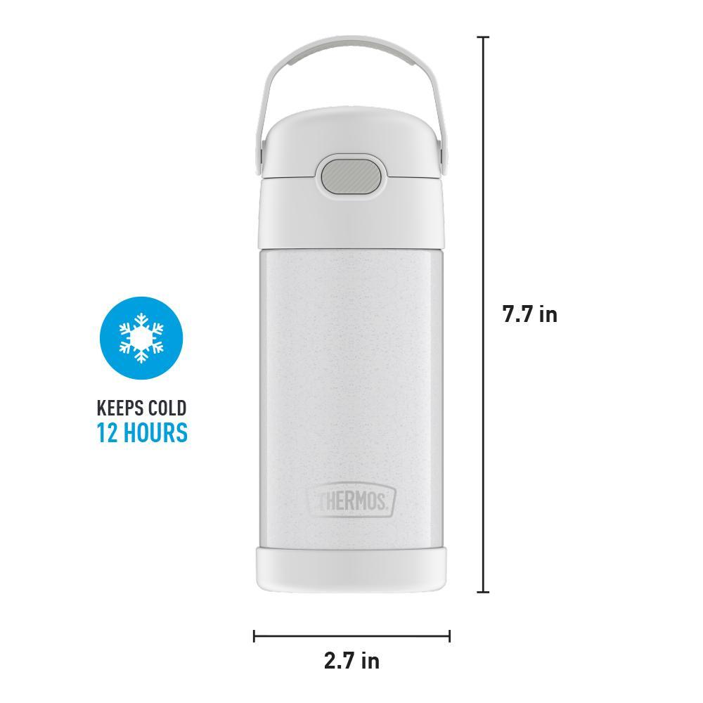 12 ounce Funtainer water bottle with straw