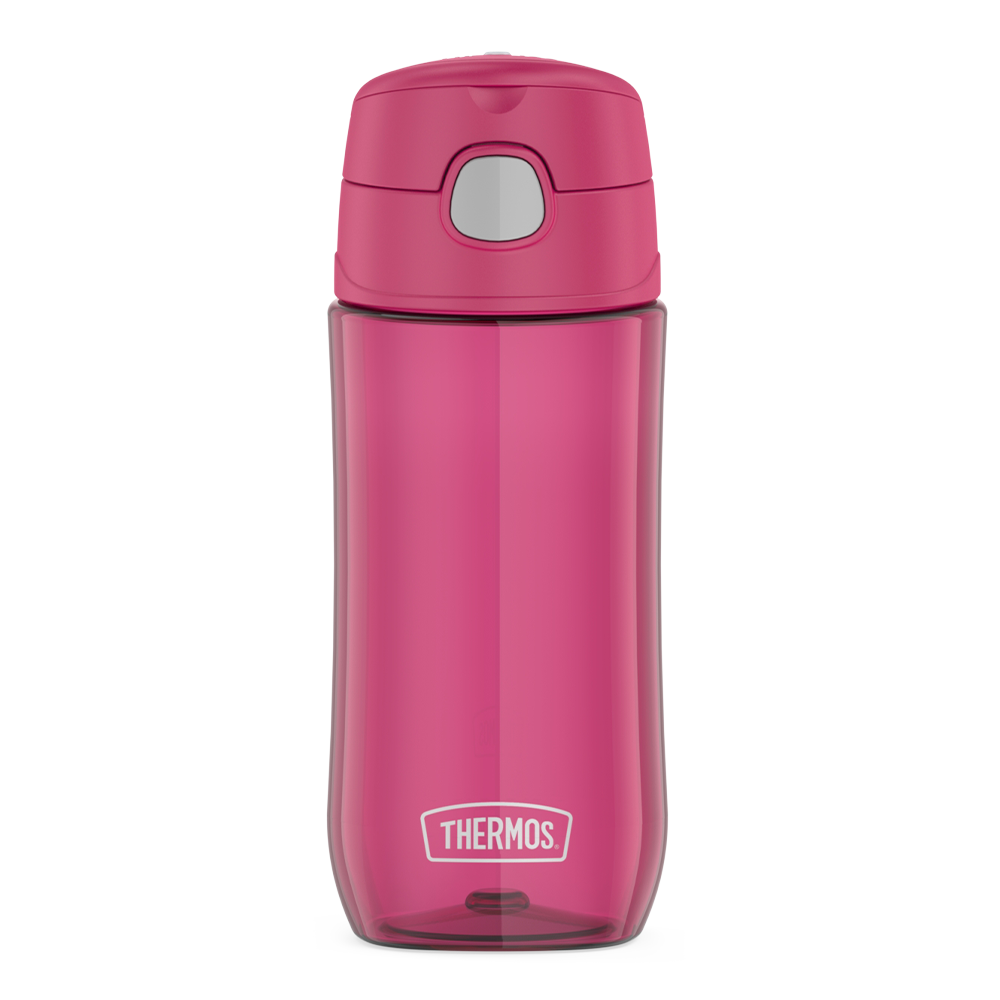 16oz THERMOS® KIDS PLASTIC WATER BOTTLE WITH SPOUT LID