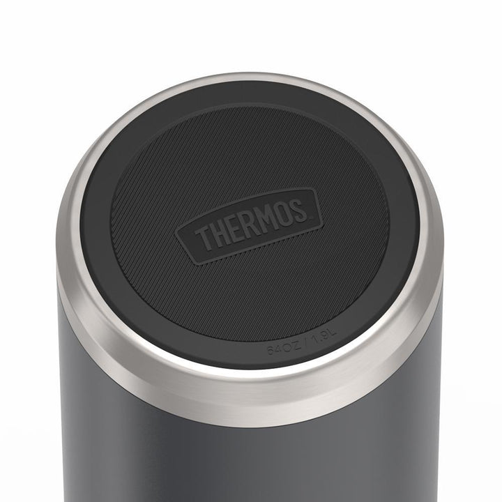Thermos 64 ounce stainless steel water bottle with spout