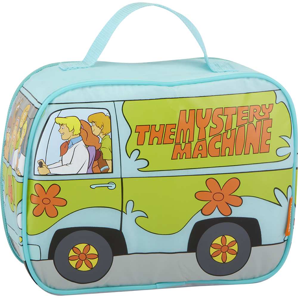 Scooby Doo Mystery Machine shaped soft lunch box
