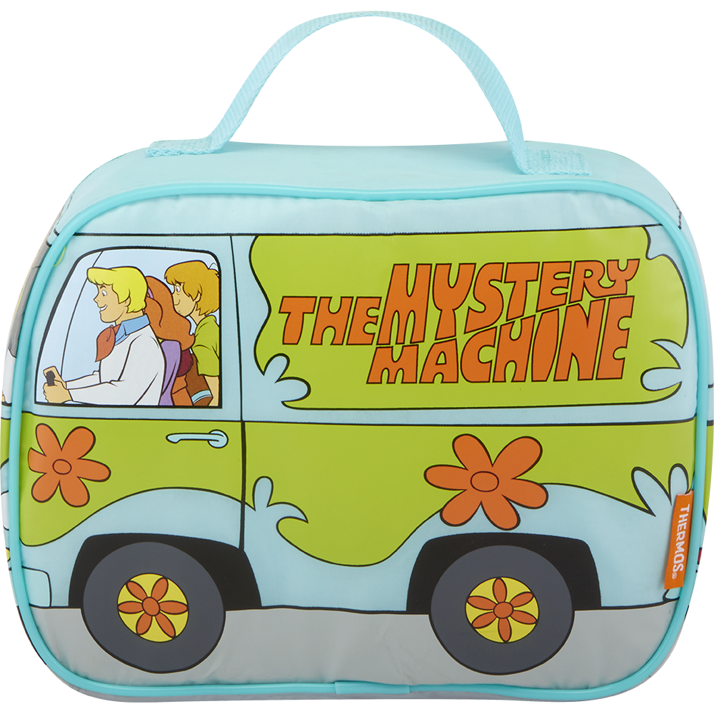 Scooby Doo Mystery Machine shaped soft lunch box