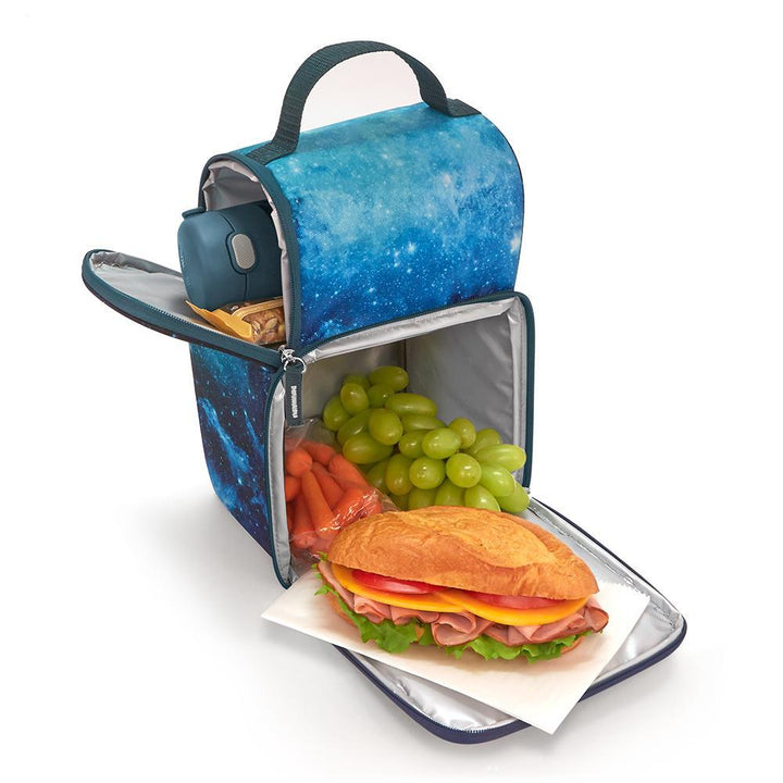 Thermos stand-up soft lunch box in Galaxy Teal