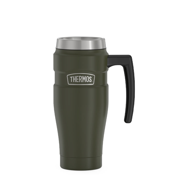 Thermos 16 ounce stainless steel mug with handle