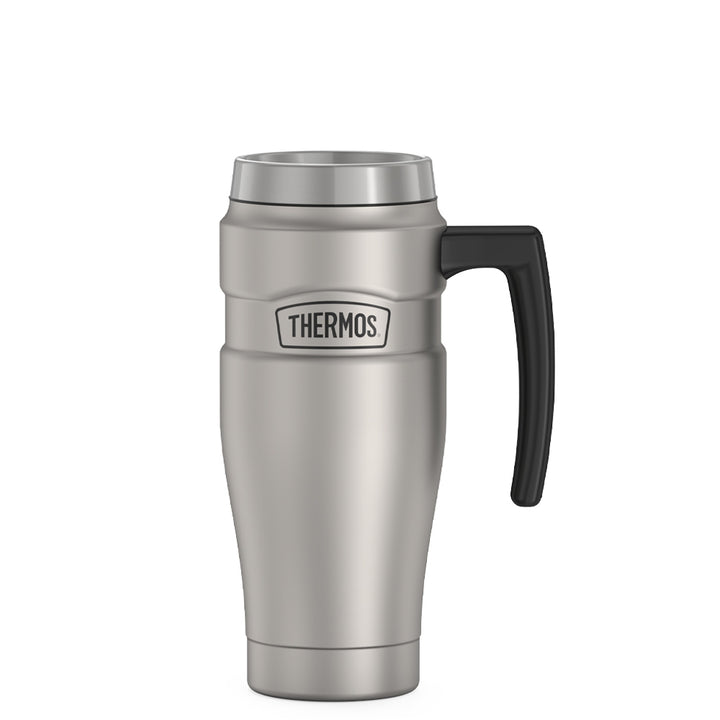 Thermos 16 ounce stainless steel mug with handle