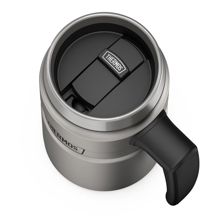 Thermos 16 ounce stainless steel mug without lid