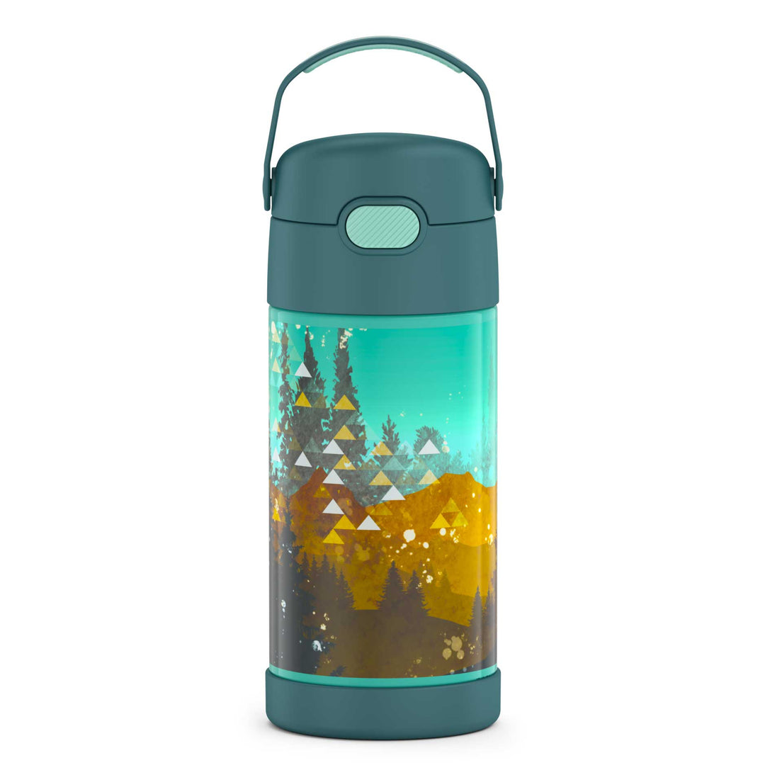 12 ounce patterned Funtainer water bottle