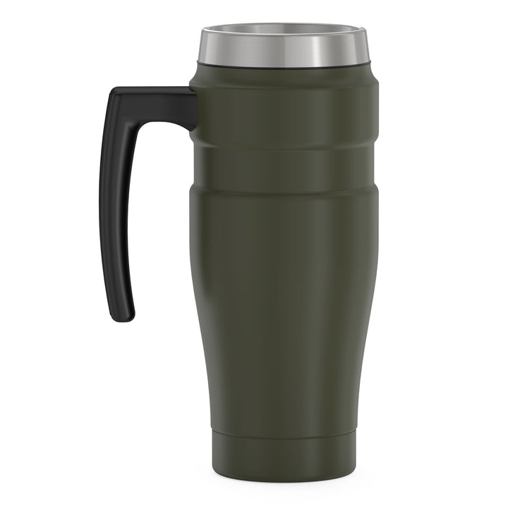 Thermos 16 ounce stainless steel mug with handle