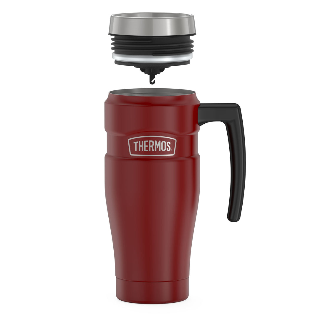 Thermos 16 ounce stainless steel mug with handle